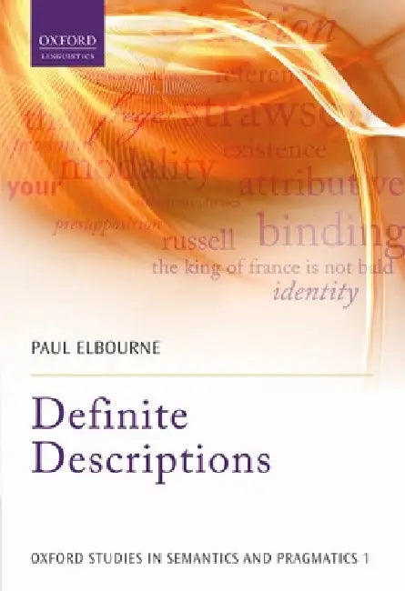 Buy Definite Descriptions (English, Paul Elbourne) — BookShops.in
