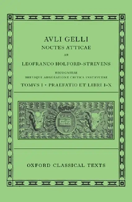Buy Aulus Gellius (English, Leofranc Holford-Strevens) โ BookShops.in