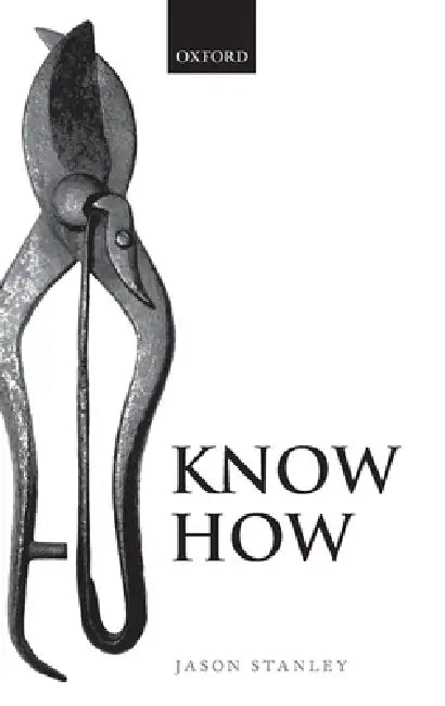 Buy Know How (English, Jason Stanley) — BookShops.in