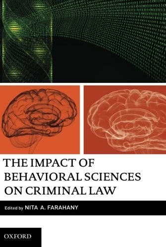 Buy The Impact of Behavioral Sciences on Criminal Law (English, Nita Farahany) — BookShops.in