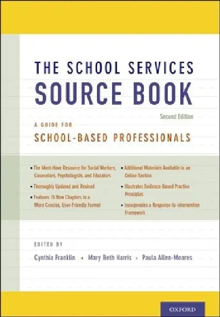 Buy The School Services Sourcebook, Second Edition (English, Franklin) — BookShops.in