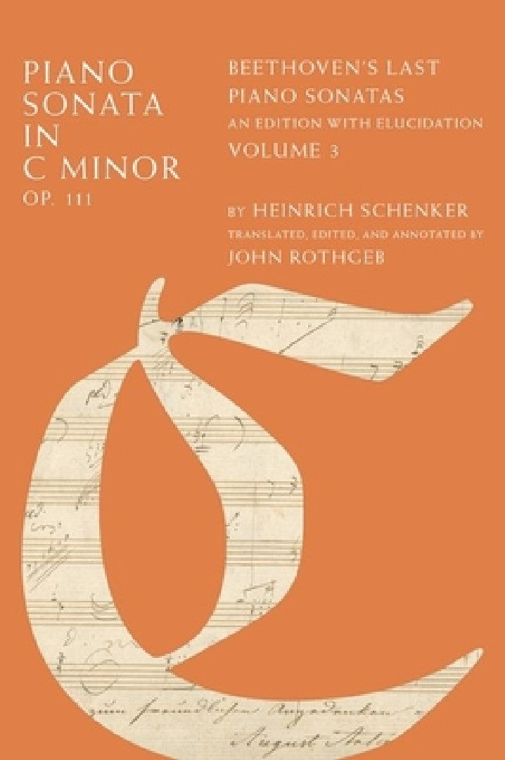 Buy Piano Sonata in C Minor, Op. 111 Vol 3 C (English, Rothgeb) — BookShops.in