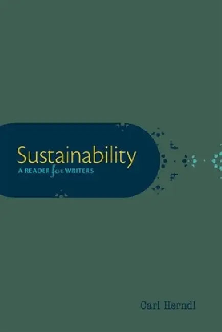 Buy Sustainability (English, Carl Herndl) — BookShops.in