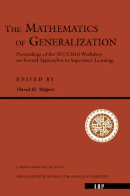 Buy The Mathematics of Generalization (English, David H. Wolpert) β BookShops.in