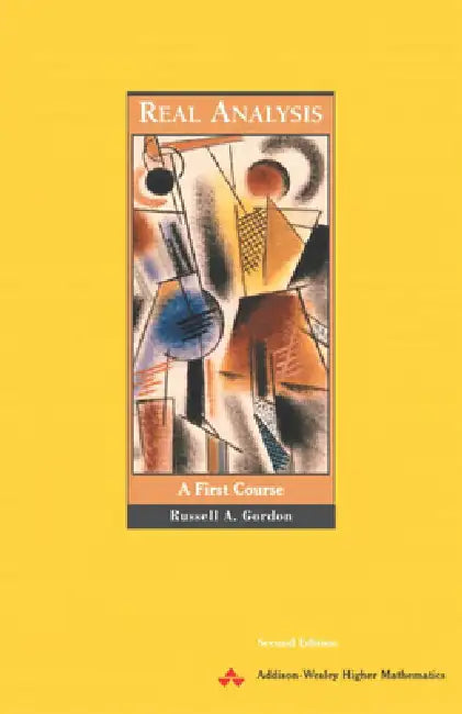 Buy Real Analysis (English, Russell Gordon) โ BookShops.in