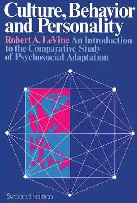Buy Culture, Behavior and Personality (English, Robert A. Levine) β BookShops.in