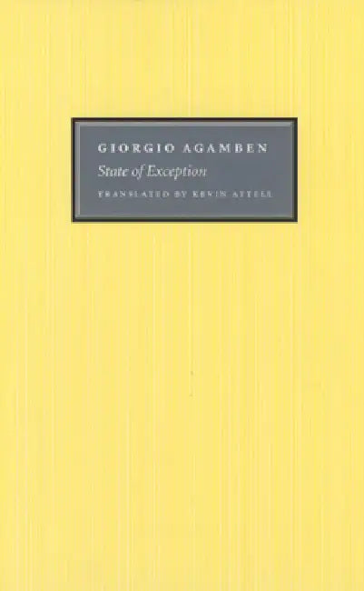 Buy State of Exception (English, Giorgio Agamben | Kevin Attell) — BookShops.in