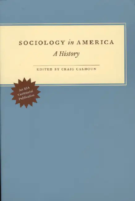 Buy Sociology in America (English, Craig Calhoun) โ BookShops.in