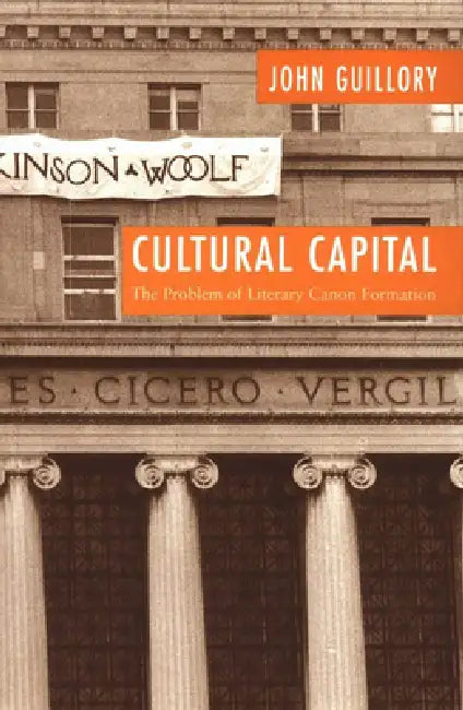 Buy Cultural Capital (English, John Guillory) — BookShops.in