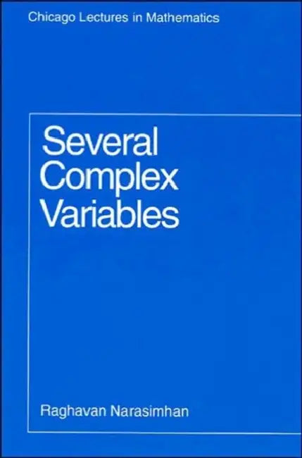 Buy Several Complex Variables (English, Raghavan Narasimhan) — BookShops.in