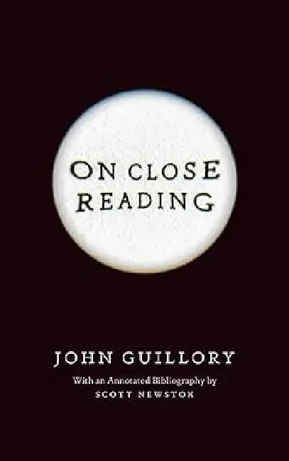 Buy On Close Reading (English, John Guillory | Scott Newstok) — BookShops.in