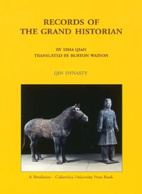 Buy Records of the Grand Historian (English, Qian Sima | Burton Watson) — BookShops.in