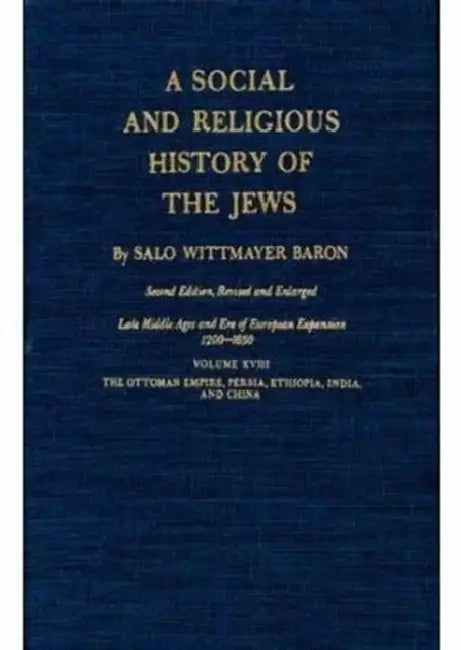 Buy A Social and Religious History of the Jews (English, Salo Wittmayer Baron) β BookShops.in