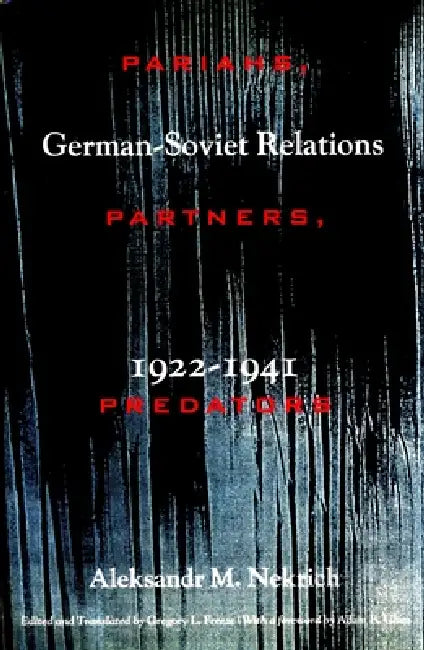Buy Pariahs, Partners, Predators (English, Aleksandr Nekrich | Gregory Freeze | Gregory Freeze) — BookShops.in