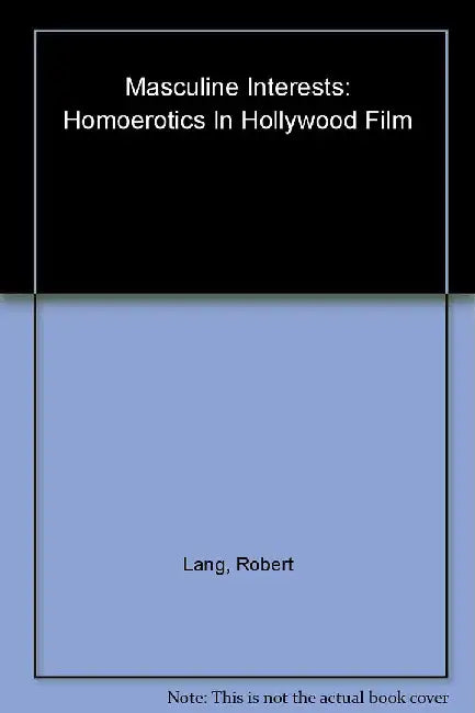 Buy Masculine Interests (English, Robert Lang) — BookShops.in