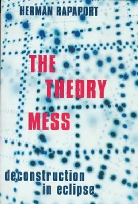 Buy The Theory Mess (English, Herman Rapaport) — BookShops.in