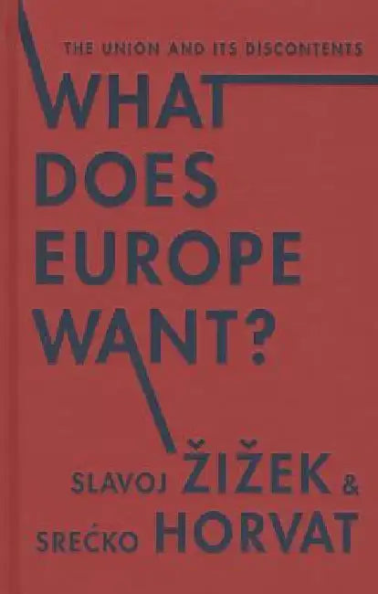 Buy What Does Europe Want? (English, Slavoj Zizek | Srecko Horvat) — BookShops.in