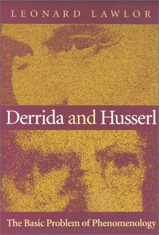Buy Derrida and Husserl (English, Leonard Lawlor) โ BookShops.in