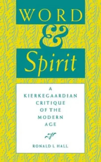 Buy Word and Spirit (English, Ronald L. Hall) — BookShops.in