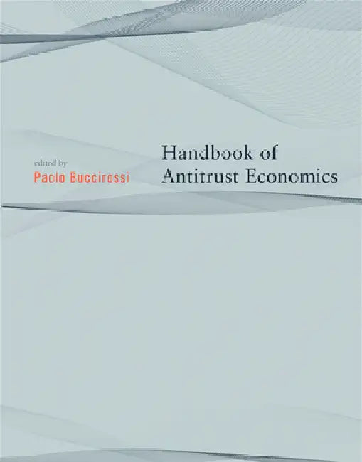 Buy Handbook of Antitrust Economics (English, Paolo Buccirossi) โ BookShops.in