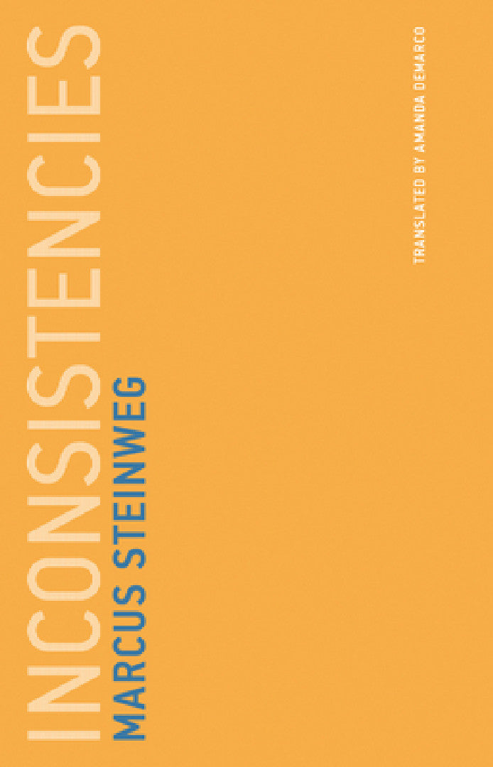 Buy Inconsistencies (English, Marcus Steinweg | Amanda DeMarco) — BookShops.in