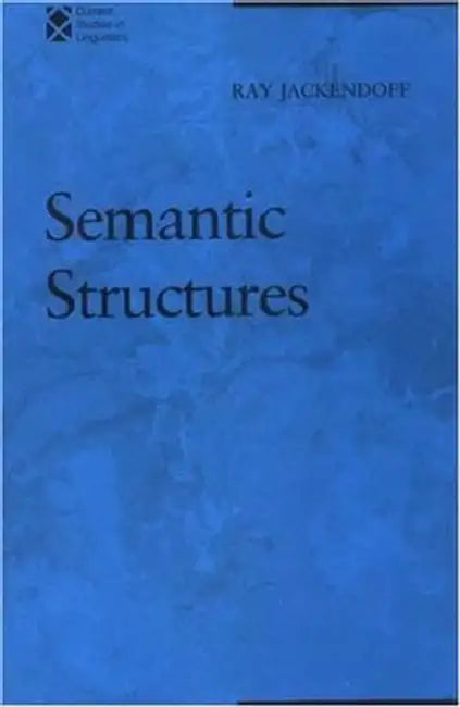 Buy Semantic Structures (English, Ray S. Jackendoff) — BookShops.in