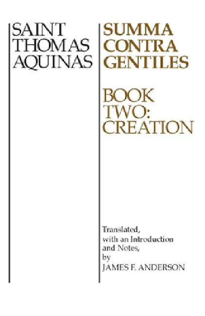 Buy Summa Contra Gentiles (English, Thomas Aquinas | James F. Anderson) — BookShops.in