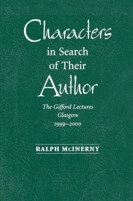 Buy Characters in Search of Their Author (English, Ralph McInerny) — BookShops.in