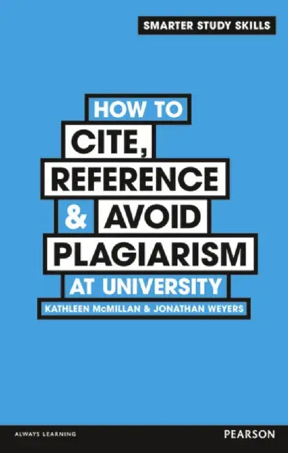 Buy How to Cite, Reference & Avoid Plagiarism at University (English, Kathleen McMillan) — BookShops.in