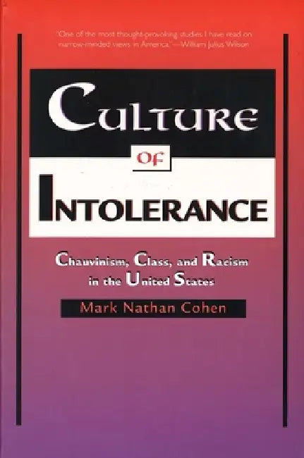 Buy Culture of Intolerance (English, Mark Nathan Cohen) โ BookShops.in