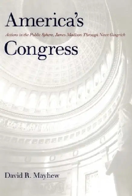 Buy America's Congress (English, David R. Mayhew) β BookShops.in