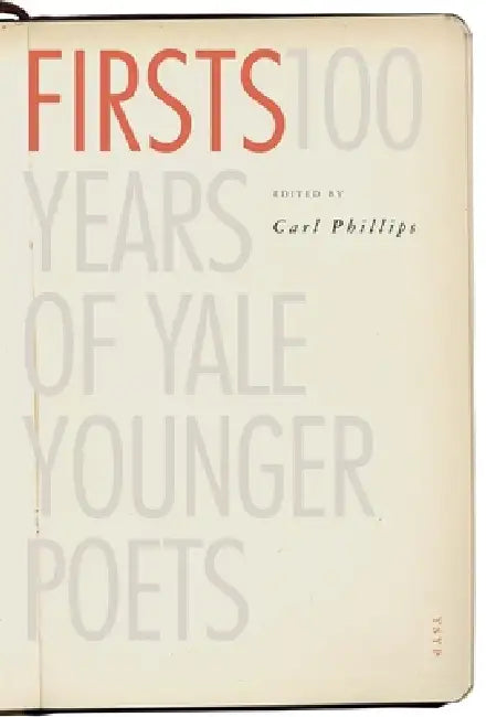 Buy Firsts (English, Carl Phillips) — BookShops.in