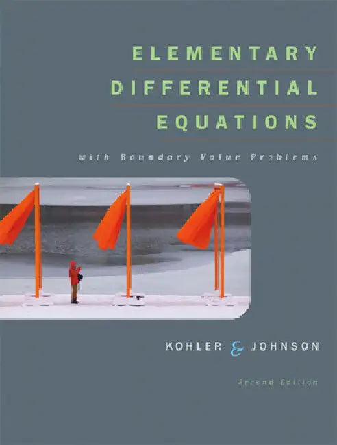 Buy Elementary Differential Equations with Boundary Value Problems (English, Werner Kohler | Lee Johnson) — BookShops.in