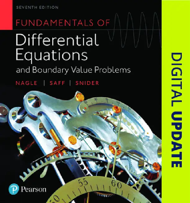 Buy Fundamentals of Differential Equations and Boundary Value Problems (English, R. Nagle | Edward Saff | Arthur Snider) — BookShops.in