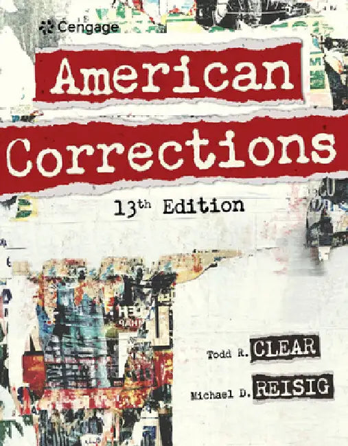 Buy American Corrections (English, Todd Clear | Michael Reisig | George Cole) — BookShops.in