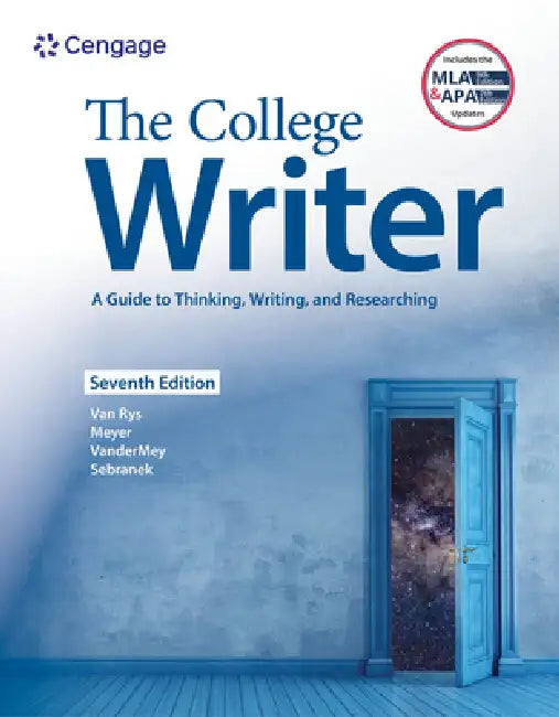 Buy The College Writer (English, John Van Rys | Verne Meyer | Randall VanderMey) — BookShops.in