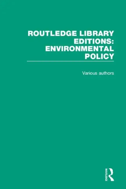 Buy Environmental Policy (English) — BookShops.in