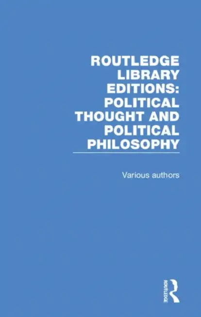 Buy Political Thought and Political Philosophy (English) — BookShops.in