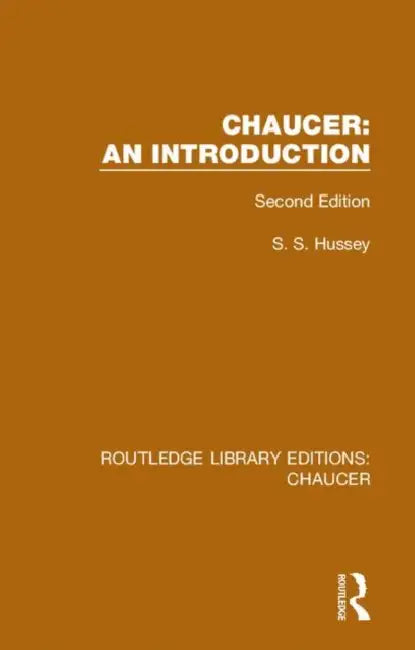 Buy Chaucer (English, Hussey S.S.) — BookShops.in