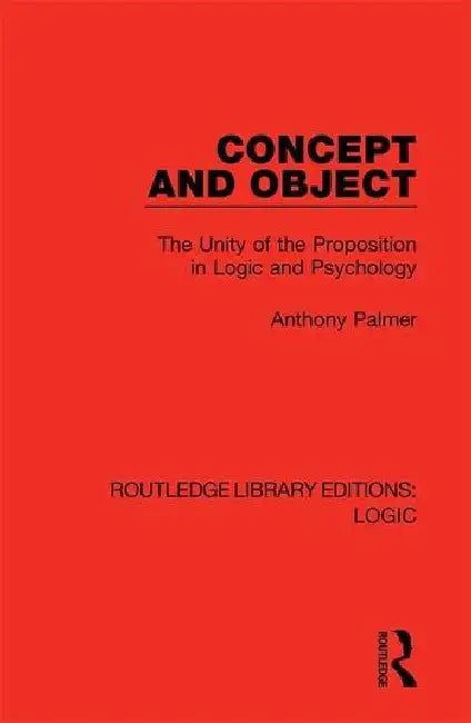 Buy Concept and Object (English, Palmer Anthony) — BookShops.in