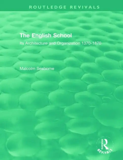 Buy The English School (English, Seaborne Malcolm) — BookShops.in