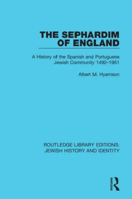 Buy The Sephardim of England (English, Hyamson Albert M.) — BookShops.in