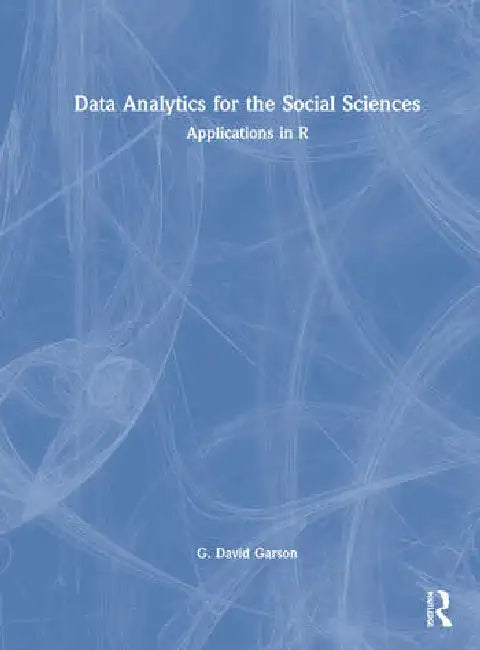 Buy Data Analytics for the Social Sciences (English, Garson G. David) — BookShops.in
