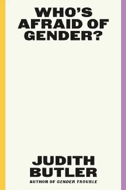Buy Who's Afraid of Gender? (English, Judith Butler) โ BookShops.in