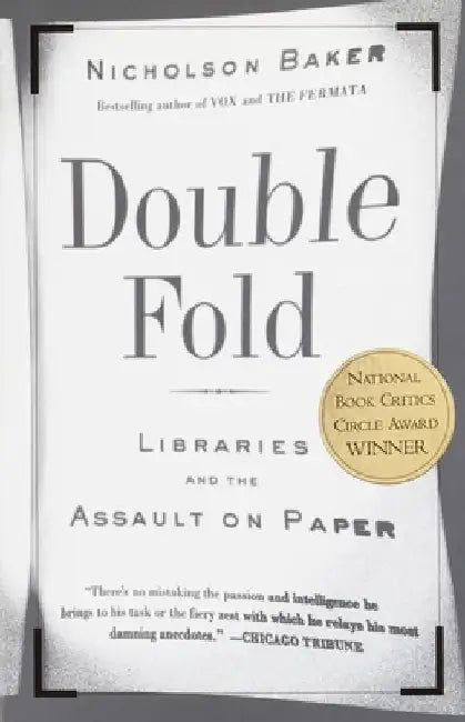 Buy Double Fold (English, Nicholson Baker) — BookShops.in