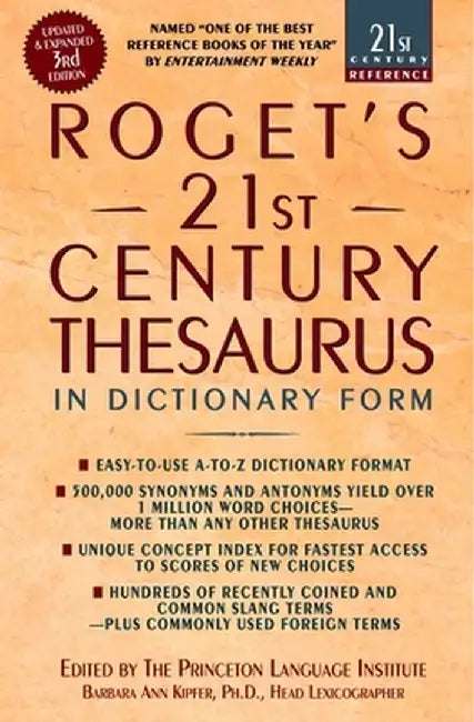 Buy Roget's 21st Century Thesaurus (English, Barbara Ann Kipfer) — BookShops.in