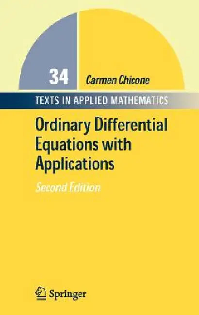 Buy Ordinary Differential Equations with Applications (English, Carmen Chicone) — BookShops.in