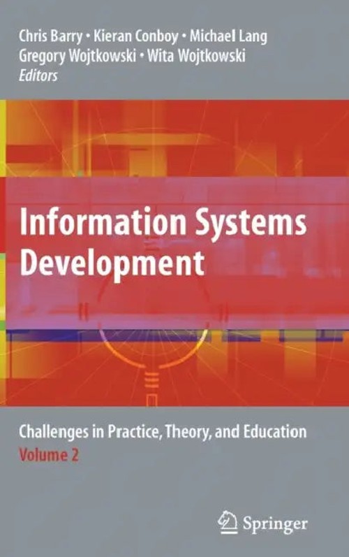 Information Systems Development Vol-2 – Chris Barry – Springer view 2