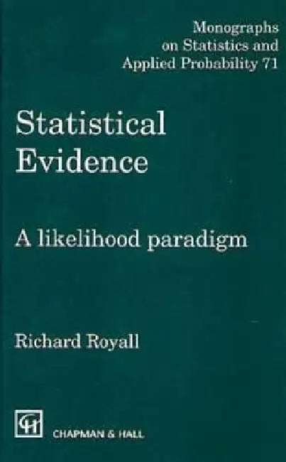 Buy Statistical Evidence (English, Richard Royall) โ BookShops.in