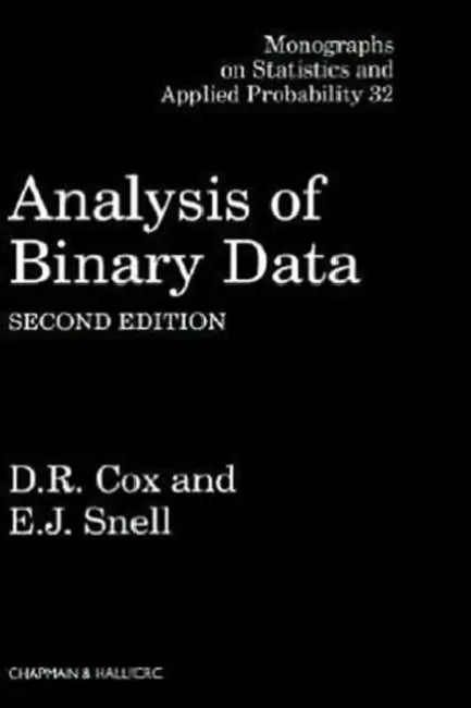 Buy Analysis of Binary Data (English, Cox D.R.) β BookShops.in